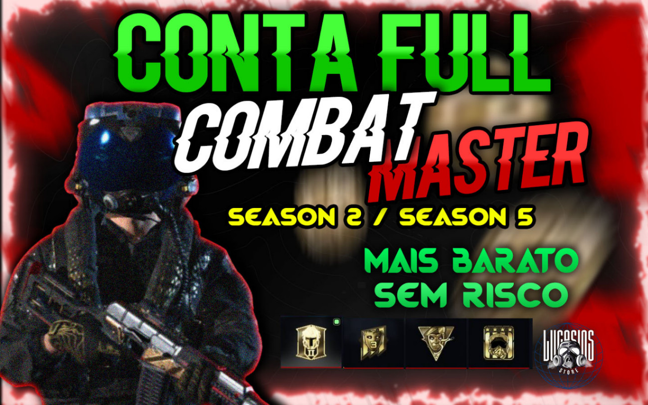 Conta Combat Master Season 2 Ao Season 5 Full - Leia Descrição