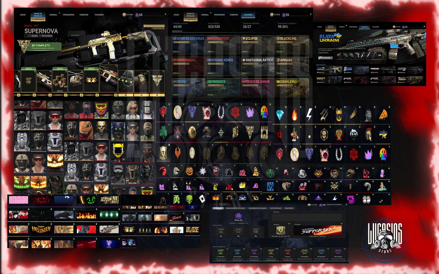 Conta Combat Master Season 2 Ao Season 5 Full - Leia Descrição